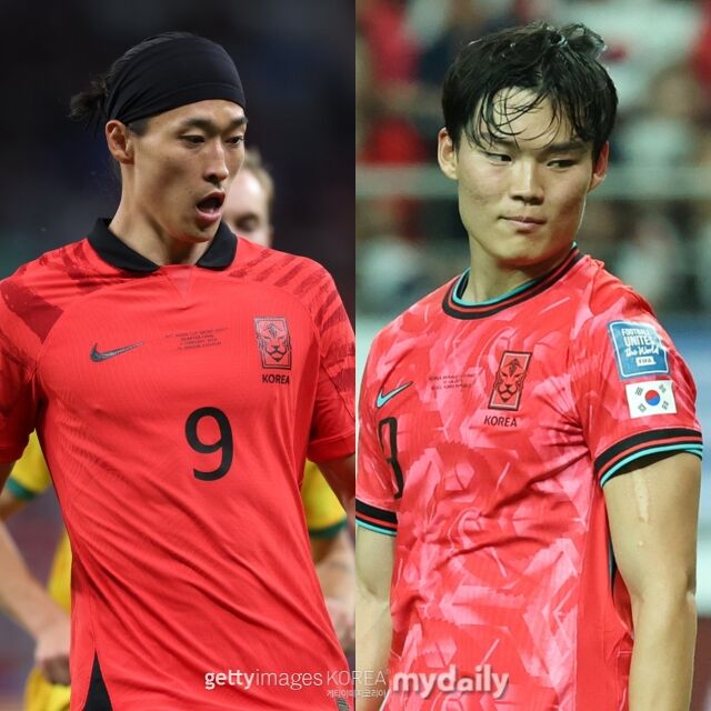 조규성, 오현규./게티이미지코리아