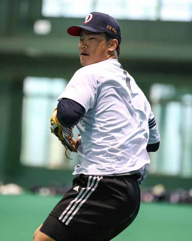 두산 베어스 신우열./두산 베어스