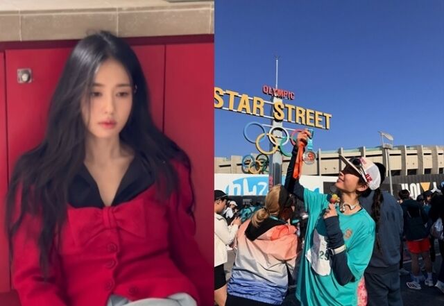 一直以来都被认为身材纤瘦的安恩真，却展现出意想不到的健康美丽。“完成了10公里赛跑。”