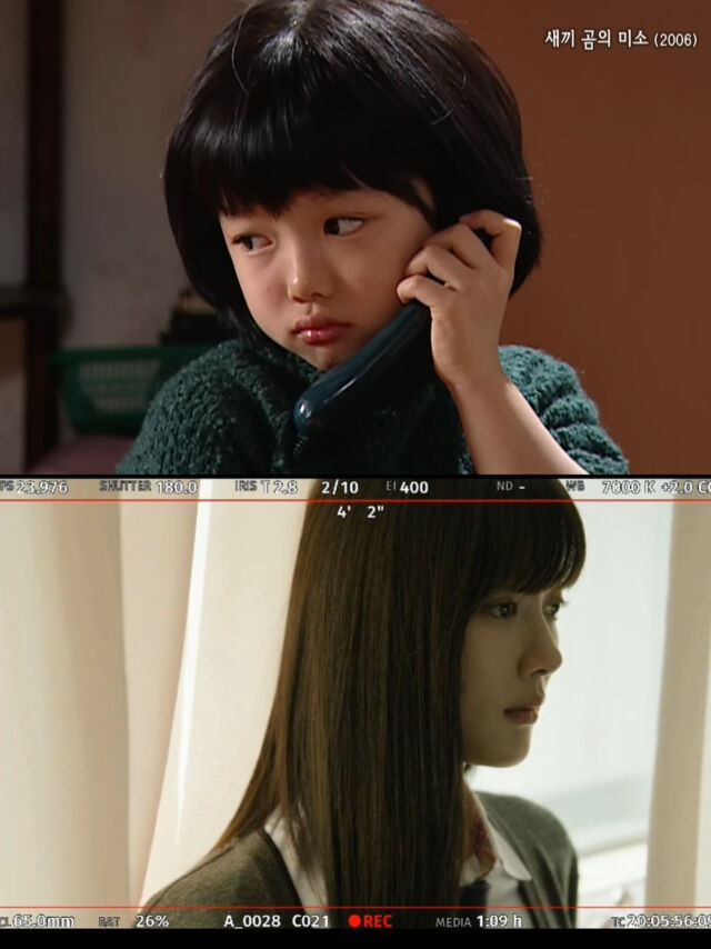 아역 시절 MBC ‘새끼곰의 미소’ 김유정(왼쪽)과 tvN ‘친애하는 X’의 김유정. / 유튜브 'MBCentertainment', 김유정 인스타그램.