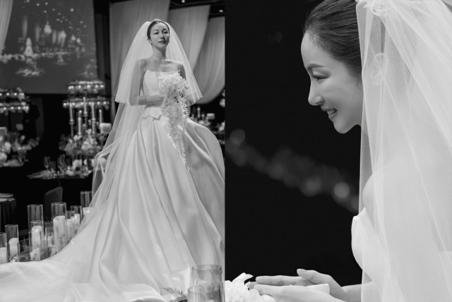 김옥빈이 웨딩 사진을 공개했다. / 김옥빈 인스타그램