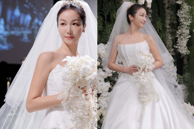 김옥빈이 웨딩 사진을 공개했다. / 김옥빈 인스타그램