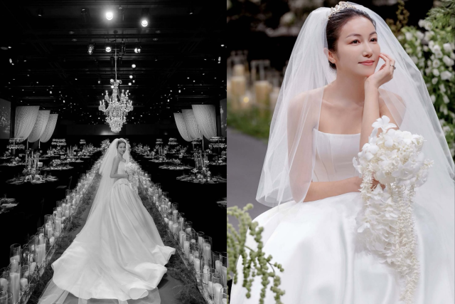김옥빈이 웨딩 사진을 공개했다. / 김옥빈 인스타그램