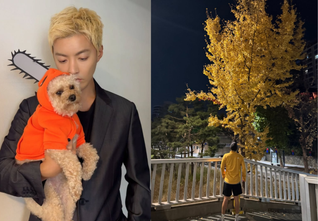 강남이 13kg 감량 후 건강해진 근황을 전했다. / 강남 인스타그램