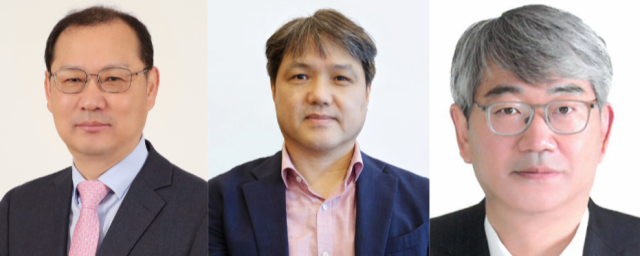 (왼쪽부터) 배인한 효성티앤씨 효성동나이법인장 부사장, 배용배 효성중공업 남통효성변압기유한공사 총경리 부사장, 박남용 효성중공업 건설PU장 부사장. /효성그룹