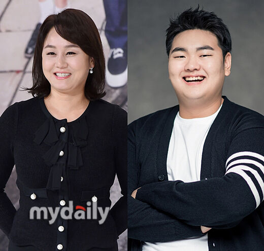 코미디언 이경실(왼쪽), 아들 손보승 / 마이데일리 및 마다엔터테인먼트