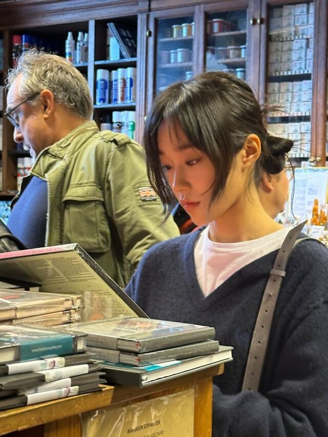 노윤서가 자연스러운 메이크업으로 독보적인 미모를 드러냈다. / 노윤서 인스타그램