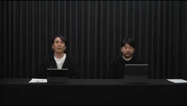 소인섭 엔씨소프트 사업실장(왼쪽)과 김남준 아이온2 개발 PD. /유튜브 캡쳐