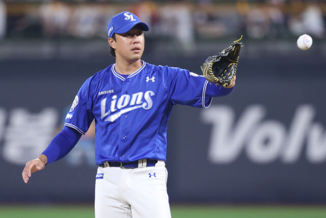 삼성 라이온즈 시절의 최충연./삼성 라이온즈