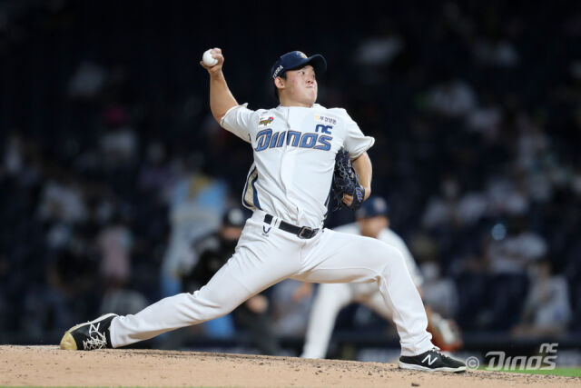 NC 다이노스 시절 안인산./NC 다이노스