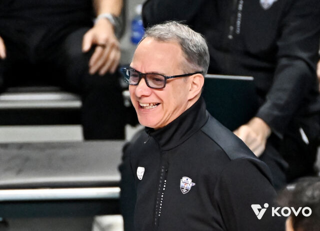 우리카드 마우리시오 파에스 감독./KOVO