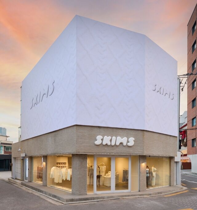 서울 성수의 한섬 스킴스 팝업스토어 전경. /현대백화점그룹