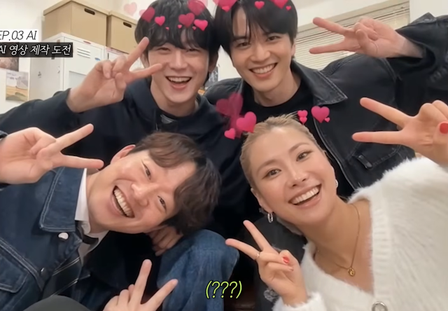 AI를 활용해 만든 단체사진/유튜브 채널 '오키키' 영상 캡처