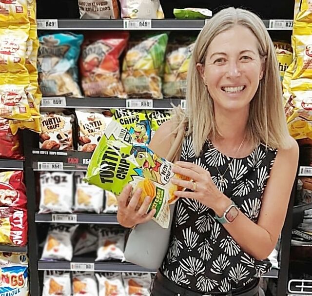 남아프리카공화국 케이프타운 SPAR 매장에서 꼬북칩 판매를 시작했다. /오리온