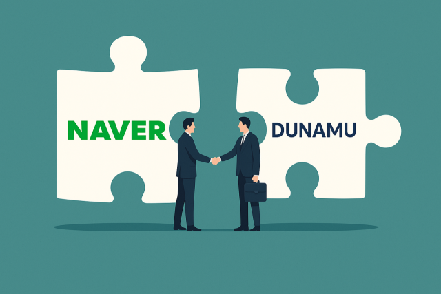 네이버 두나무. /AI 생성 이미지