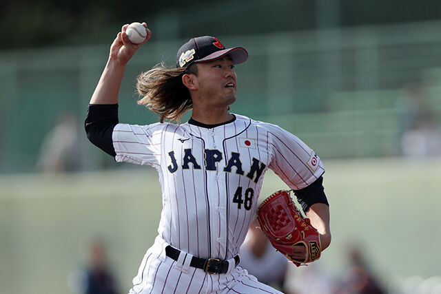 2023년 아시아프로야구챔피언십(ABPC) 대표팀 당시의 이마이 타츠야./사무라이 재팬 홈페이지