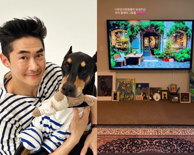 裴正男的家中充满了对女儿们的爱……一个充满父爱的小展览。