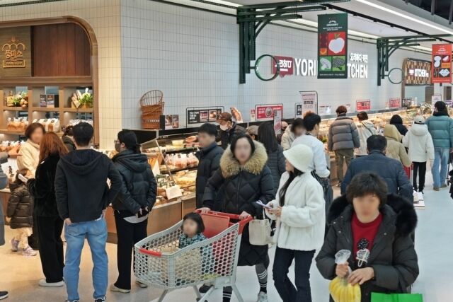 롯데마트 그랑그로서리 은평점 식품매장 전경/ 롯데마트