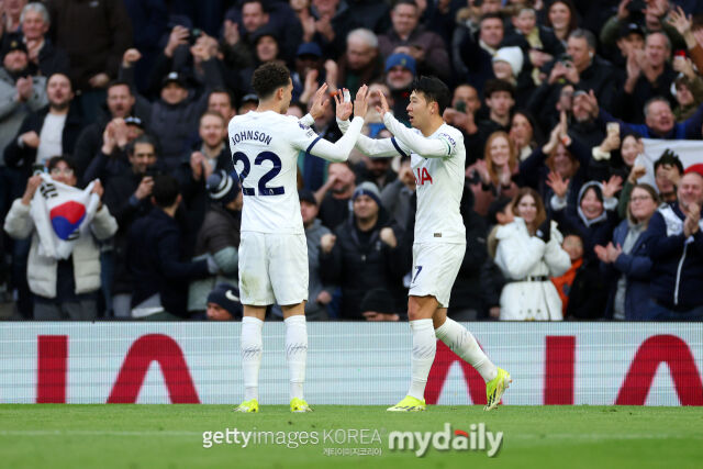 브레넌 존슨, 손흥민./게티이미지코리아