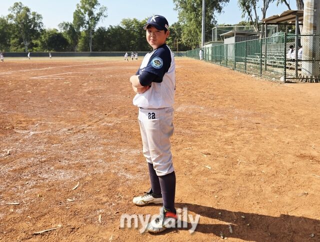 대한유소년야구연맹 20기 유소년B대표팀 김서율(전주완산구유소년야구단)./가오슝(대만)=노찬혁 기자