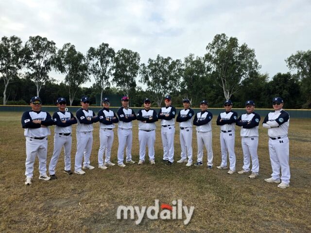 대한유소년야구연맹 20기 대표팀 감독./가오슝(대만)=노찬혁