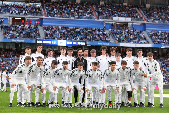 레알 마드리드 카스티야 아르벨로아 감독과 유스팀/게티이미지코리아