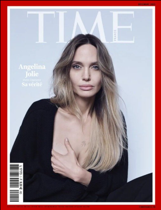 안젤리나 졸리. /타임 프랑스 SNS