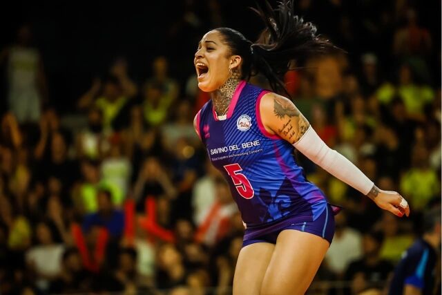 스칸디치 리베로 브렌다 카스티요./Volleyballworld