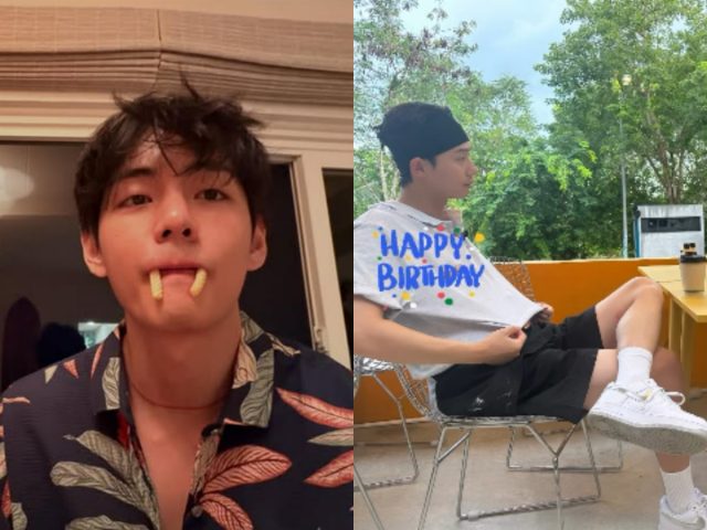 뷔, 박서준/뷔 인스타그램