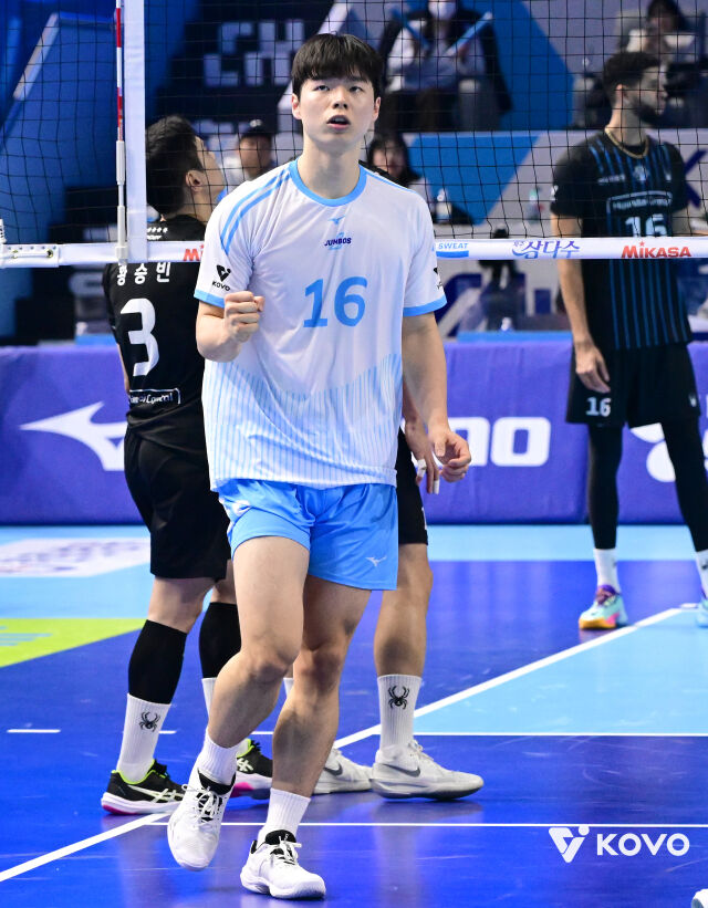 대한항공 아웃사이드 히터 정한용./KOVO