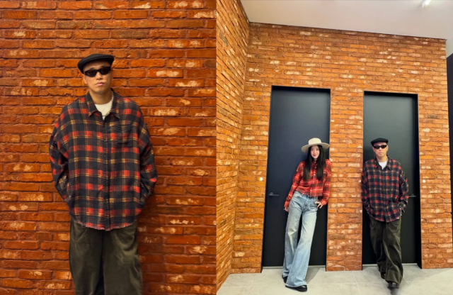 강개리가 아내와 함께한 연말 커플룩을 선보였다. / 강개리 인스타그램