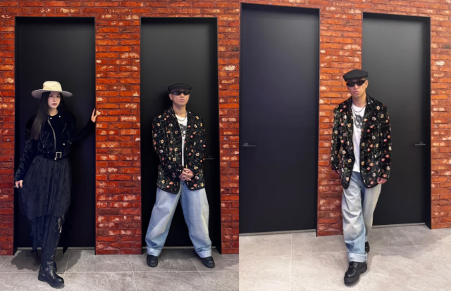 강개리가 아내와 함께한 연말 커플룩을 선보였다. / 강개리 인스타그램