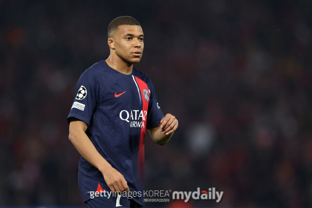 파리 생제르맹(PSG) 시절의 킬리언 음바페./게티이미지코리아