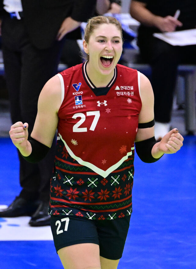 카리가 포효하고 있다 / 한국배구연맹(KOVO)