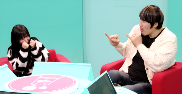 먹방 유튜버 쯔양과 격투기 선수 출신 최홍만./MBC ‘전지적 참견 시점’