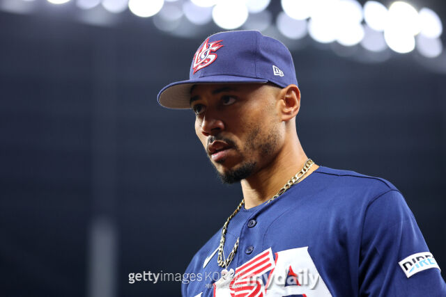 2023 WBC Mookie Betts./gettygimagesKOREA