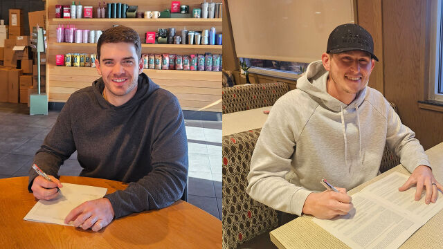 크리스 플렉센과 잭로그./두산베어스