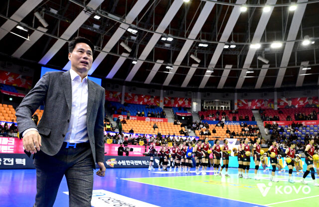 현대건설 강성형 감독./KOVO