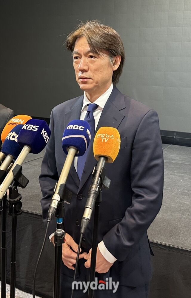 홍명보 대한민국 축구대표팀 감독./더블트리바이힐튼서울판교=노찬혁 기자
