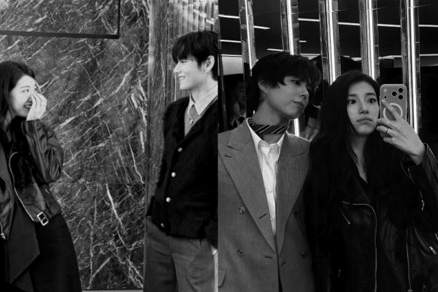 수지가 뷔, 박보검과 함께한 근황을 전했다. / 수지 인스타그램