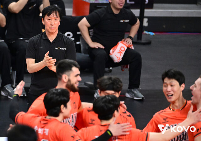 OK저축은행 신영철 감독./KOVO