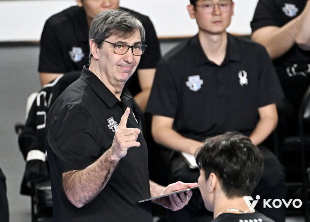 현대캐피탈 필립 블랑 감독./KOVO