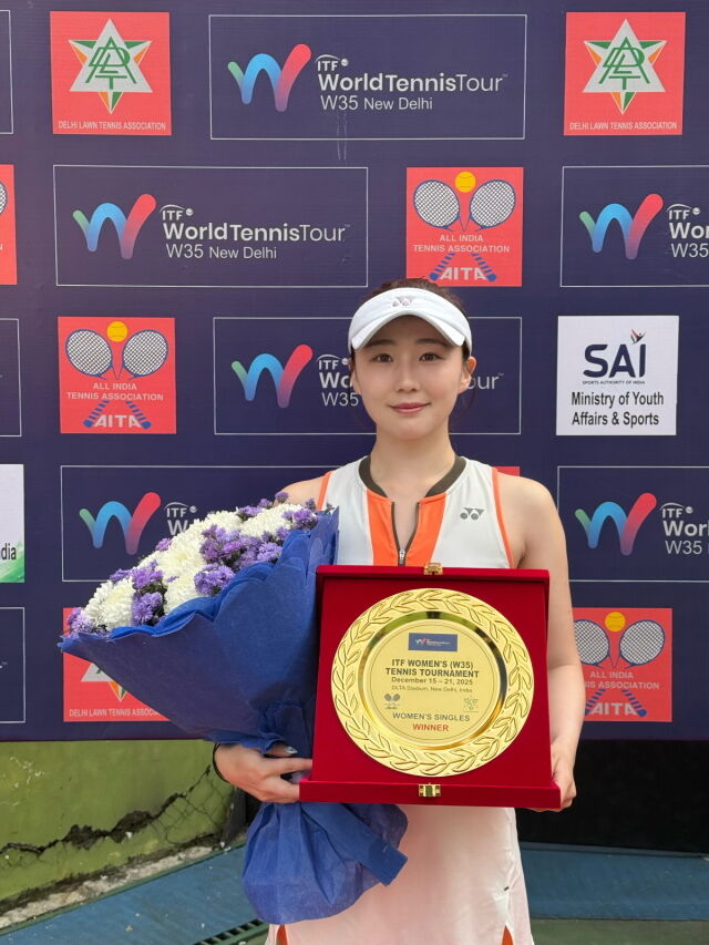 우승을 차지한 박소현. /프레인스포츠 제공