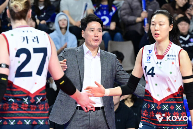 강성현 현대건설 감독/KOVO