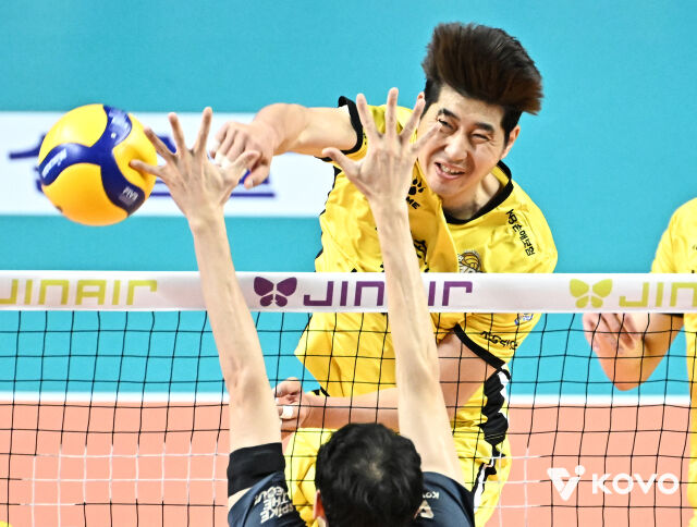 공격하는 박상하./KOVO