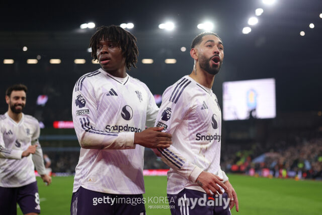 패트릭 도르구(왼쪽)와 마테우스 쿠냐./게티이미지코리아