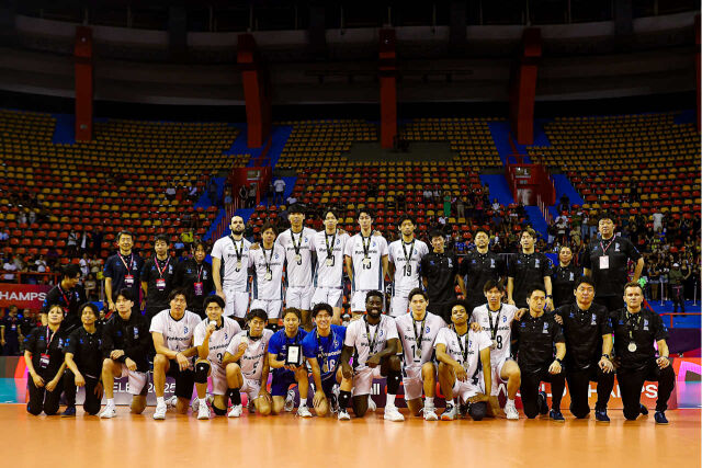 준우승 팀 오사카./Volleyballworld