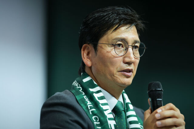 정정용 전북 현대 신임 감독./전북 현대