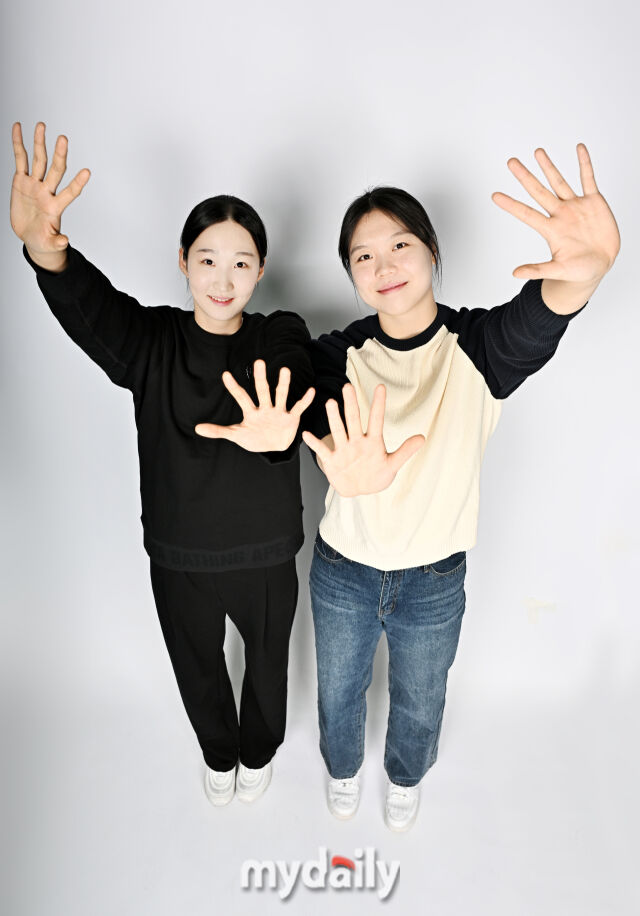 한국도로공사 김세빈-이지윤./송일섭 기자