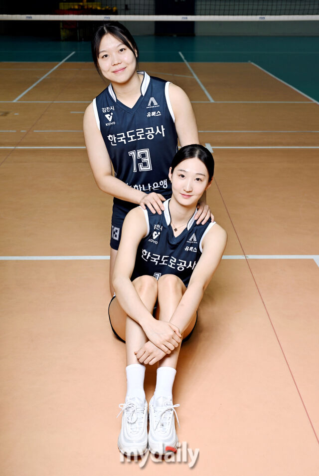 한국도로공사 김세빈-이지윤./송일섭 기자